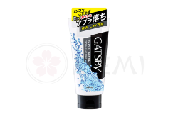 Gatsby Facial Wash Strong Clear Foam Мужская пенка для умывания с угольной пудрой, с освежающим цитрусовым ароматом