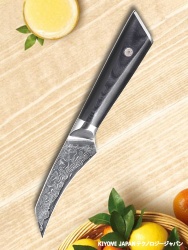   Овощной нож  KIYOMI JAPAN Damascus VG 10
