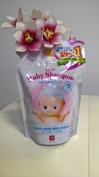 COW Brand Soap Kyoshinsha Детский шампунь-пенка для мытья волос с первых дней жизни,запаска,300мл