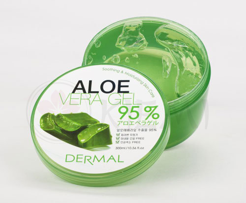  Увлажняющий гель Dermal Aloe Vera Gel 95%