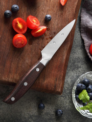 Японский нож кухонный овощной KIYOMI JAPAN 9 см из стали 1,4116