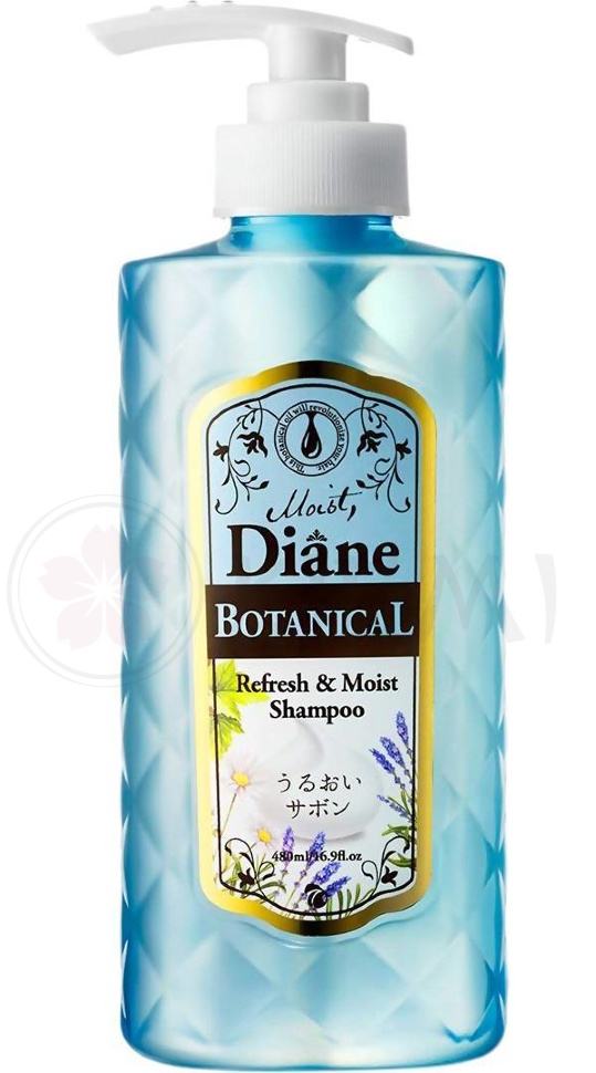 При активации сертификата Цена 875  Moist Diane Botanical Refresh Шампунь бессиликоновый бессульфатный Питание 480 мл
