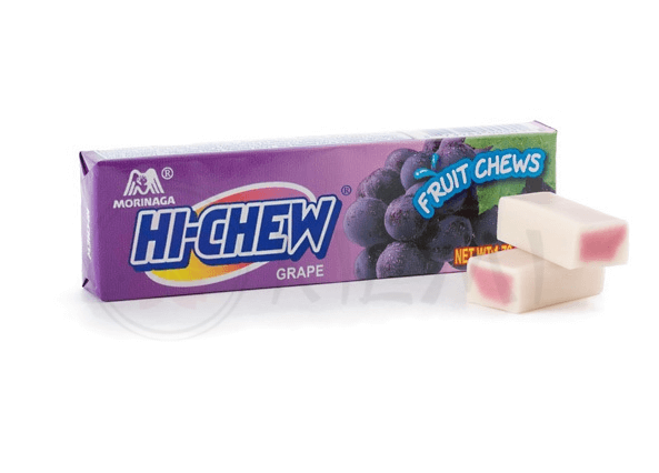 Конфеты жевательные со вкусом винограда MORINAGA Hi-Chew 12 шт 55 гр