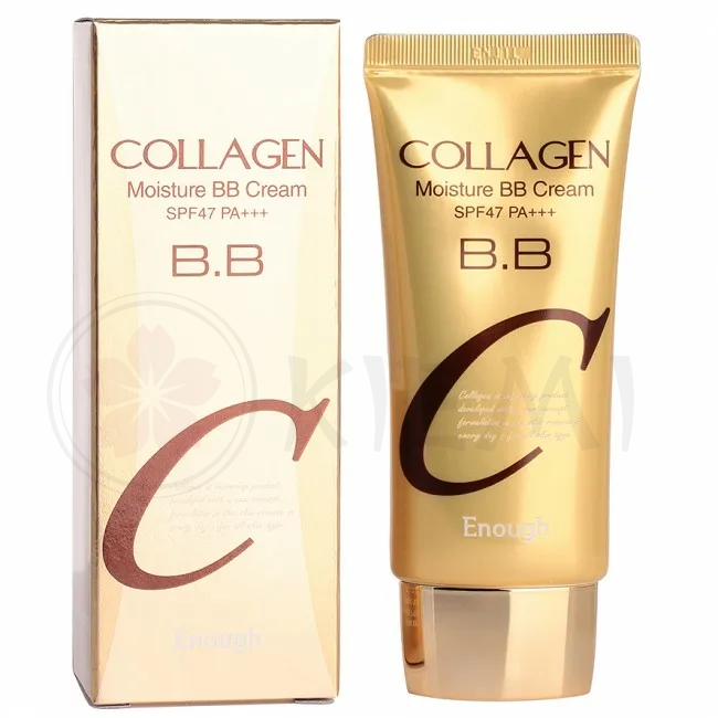 Enough Тональный BB-крем с коллагеном увлажняющий Collagen moisture BB cream SPF47 PA+++