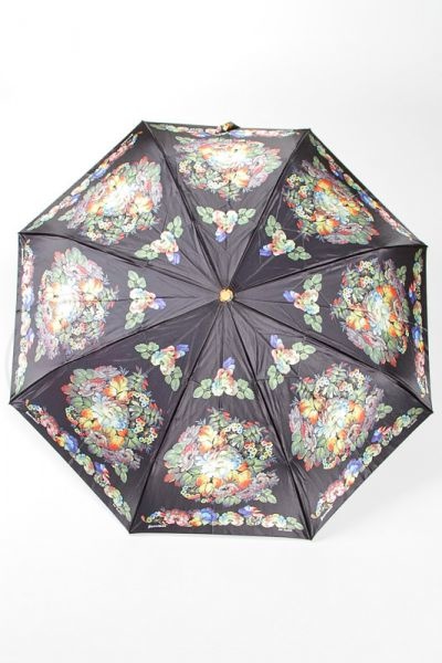 Зонт-Хохлома (рисунок Цветы 2)